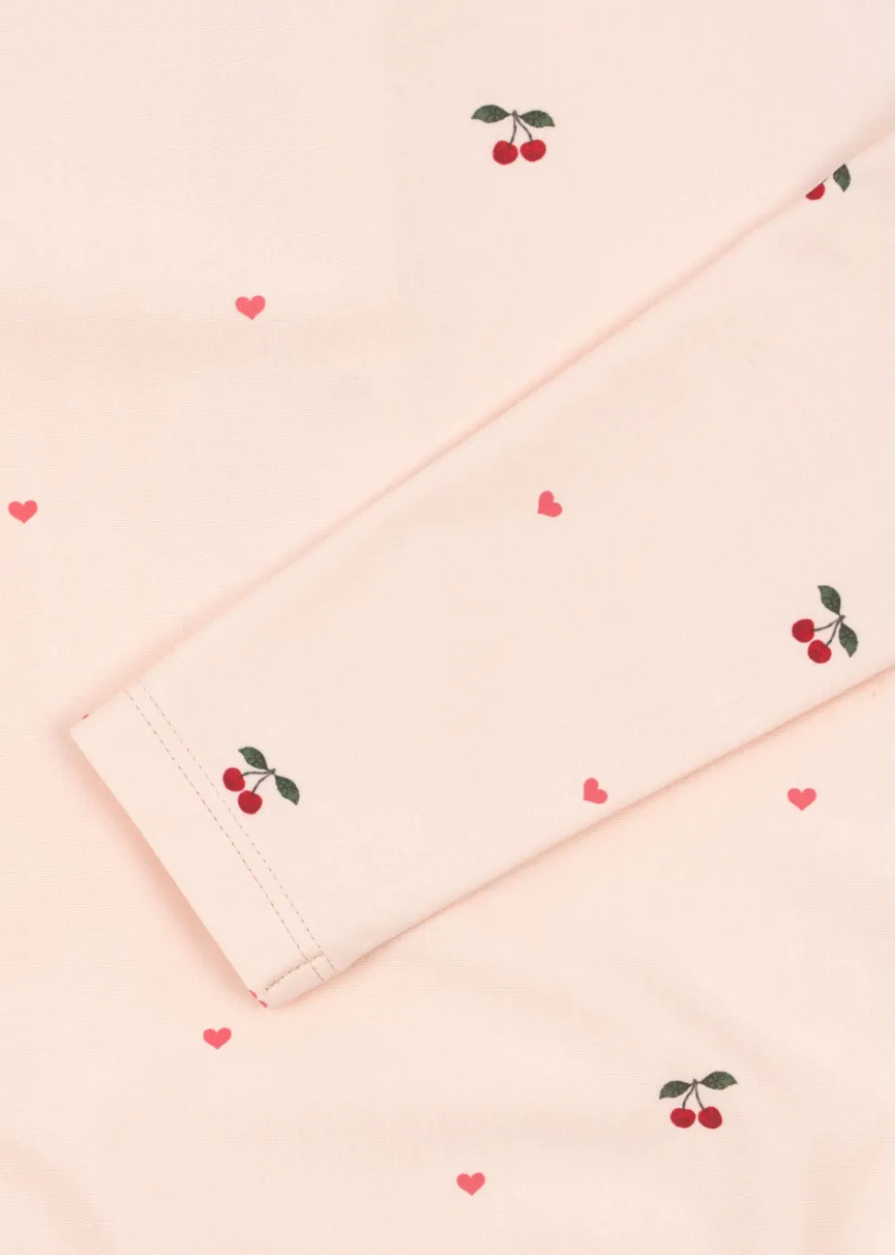 MERLE LANGÆRMET BADEDRAGT - cherry coeur rose
