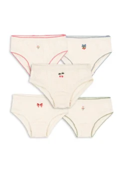 Minna 5 Pak Underbukser - antique white