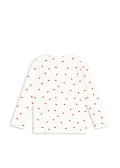 Minnie bluse - amour rouge
