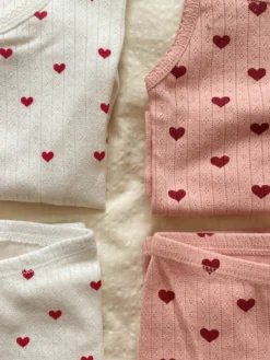 Minnie bluse - amour rouge