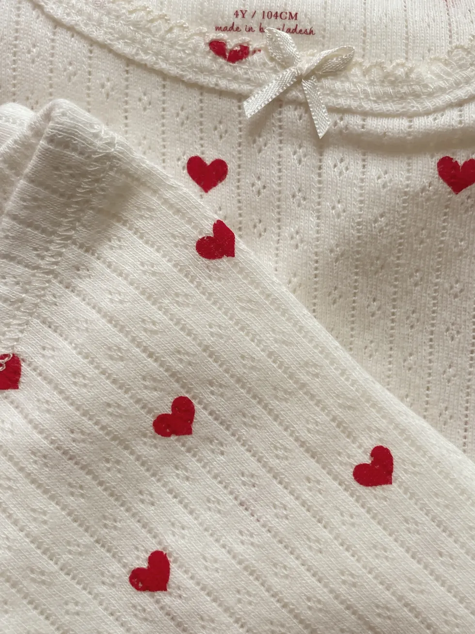 Minnie bluse - amour rouge