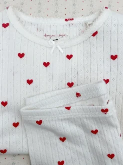 Minnie bluse - amour rouge