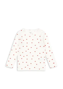 Minnie bluse - amour rouge