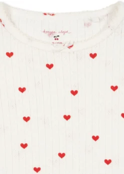 Minnie bluse - amour rouge