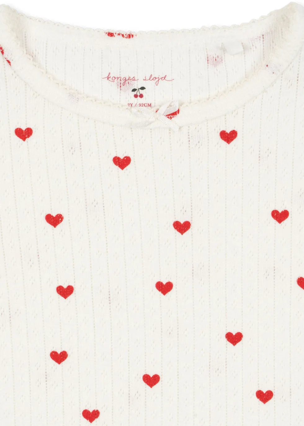 Minnie bluse - amour rouge