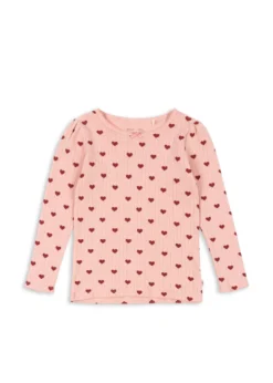 Minnie Bluse - amour rouge