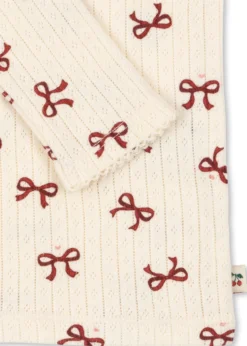 MINNIE Bluse - bow rouge