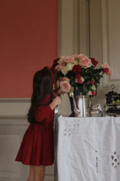 MINNIE Kjole - red dahlia
