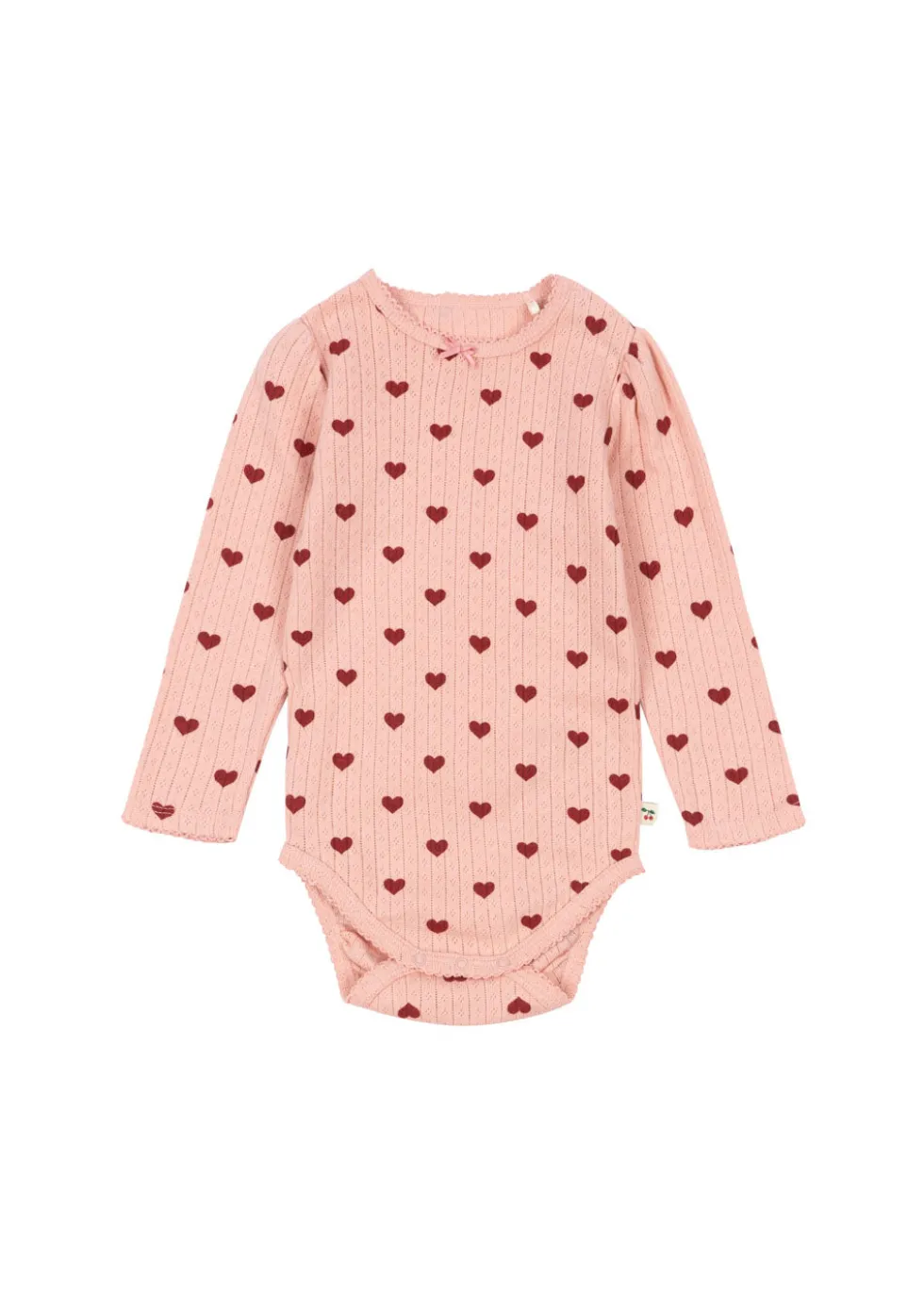 minnie langærmet body - amour rouge