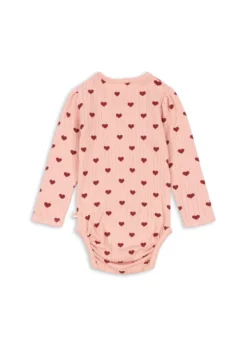minnie langærmet body - amour rouge