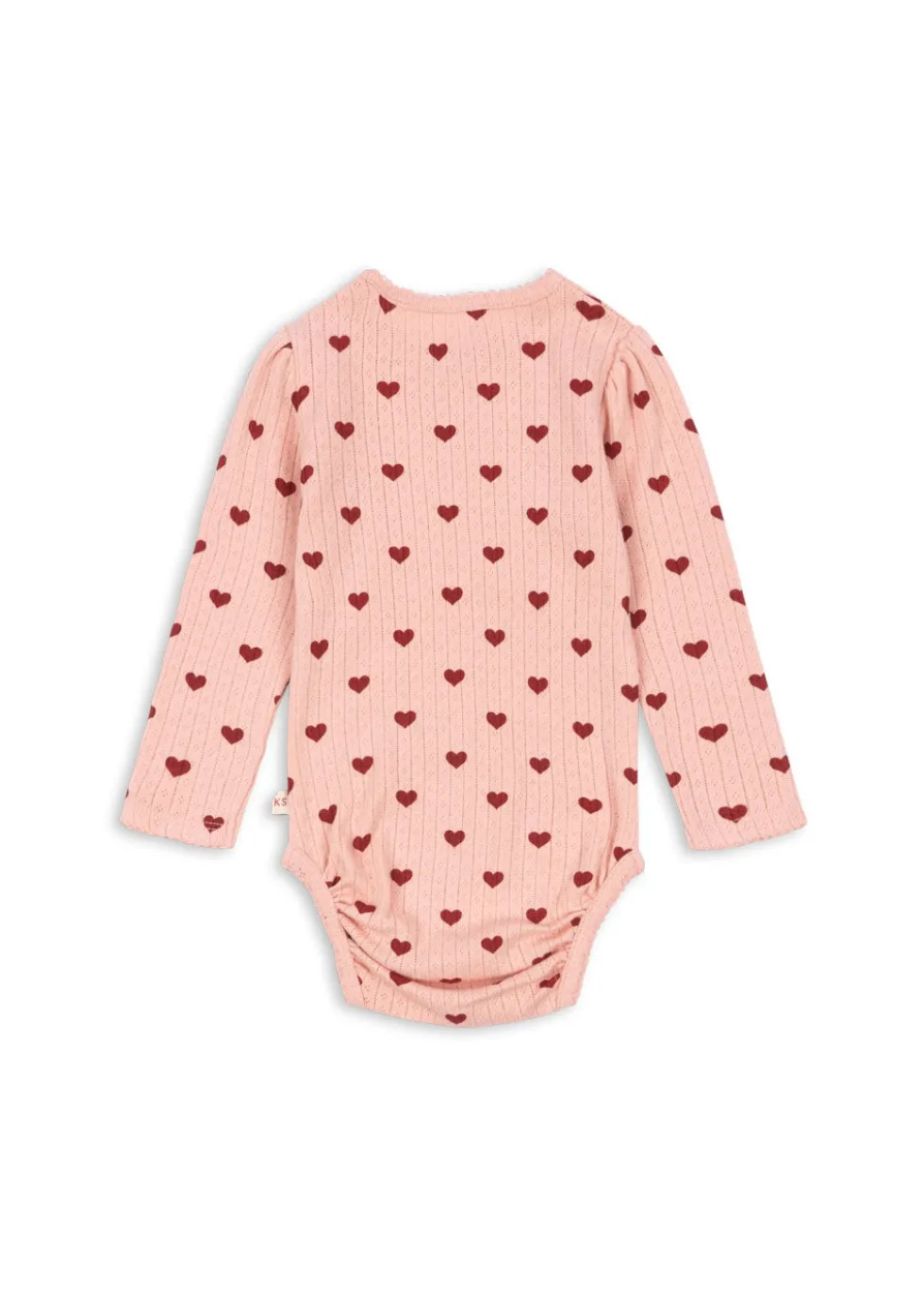 minnie langærmet body - amour rouge