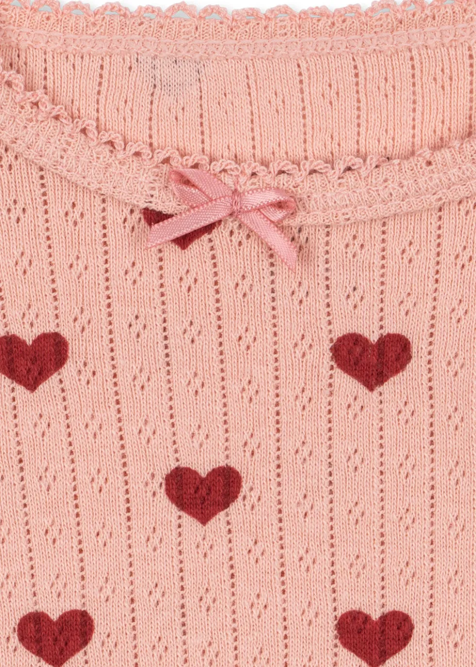 minnie langærmet body - amour rouge