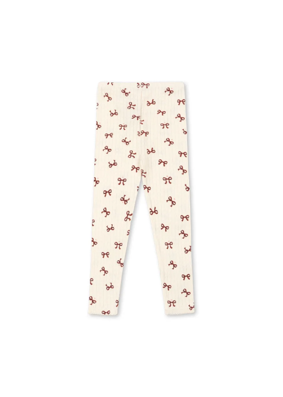 MINNIE LEGGINGS - bow rouge