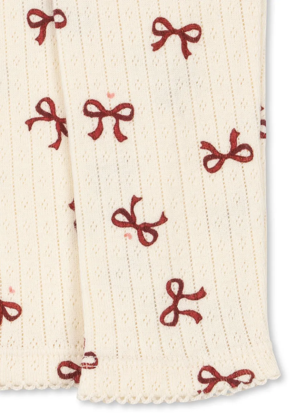 MINNIE LEGGINGS - bow rouge