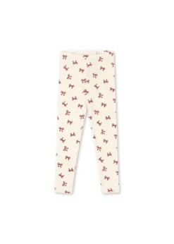 MINNIE LEGGINGS - bow rouge