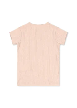 MINNIE TEE GOTS - cameo rose