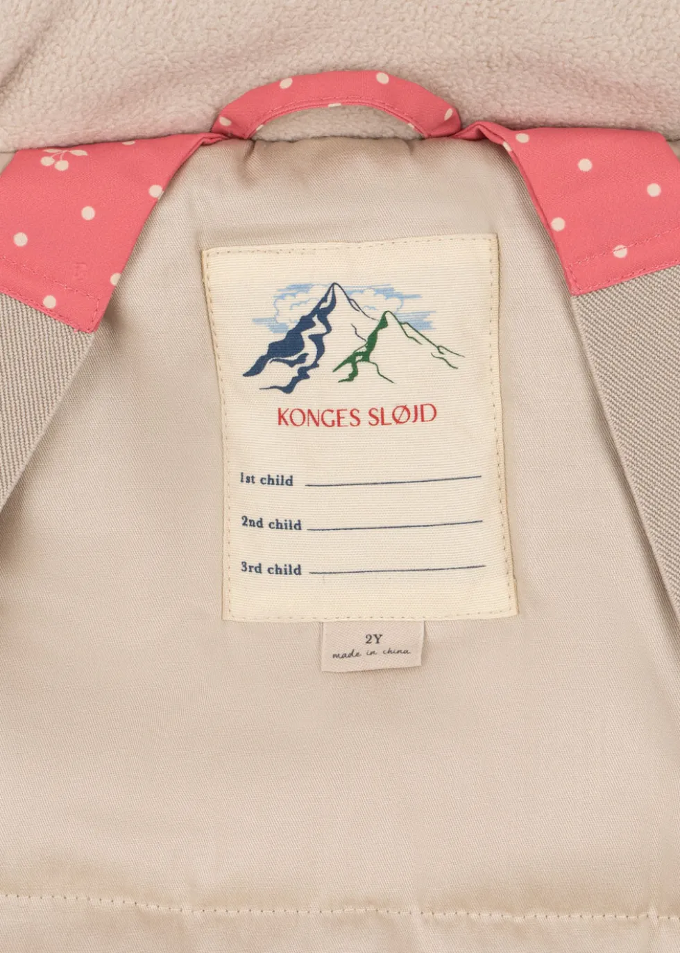MISMOU FRILL JACKET - cherry berry dot