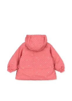 MISMOU FRILL JACKET - cherry berry dot