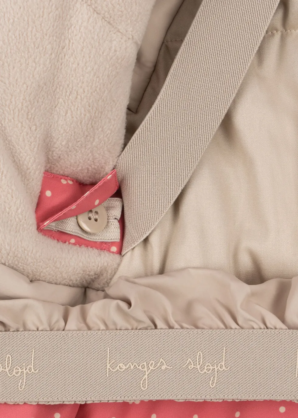 MISMOU FRILL JACKET - cherry berry dot