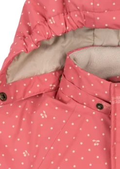 MISMOU FRILL JACKET - cherry berry dot