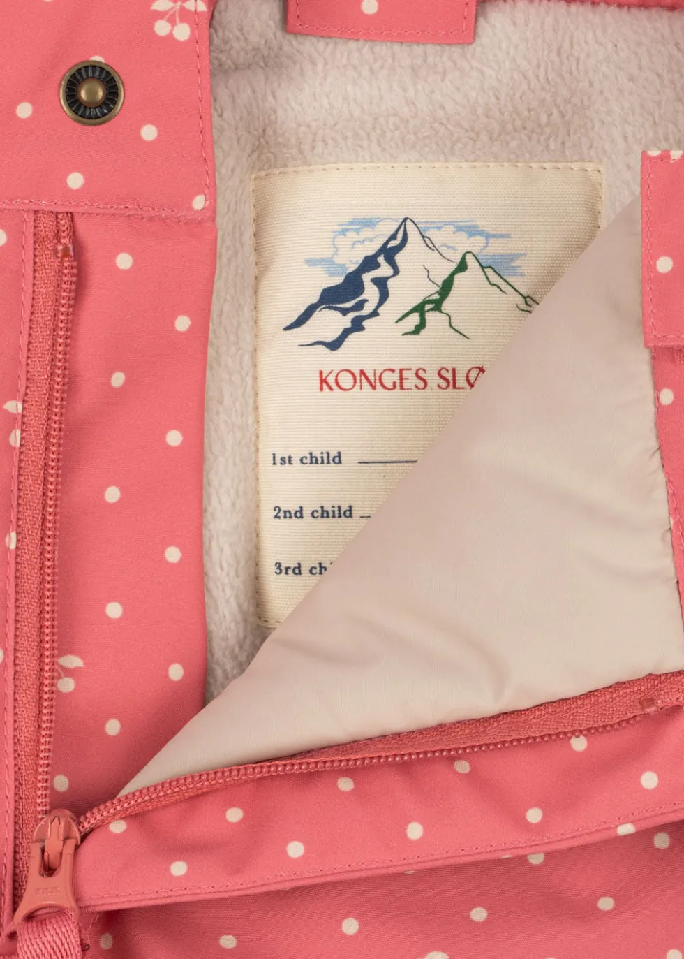 MISMOU SNOW PANTS - cherry berry dot