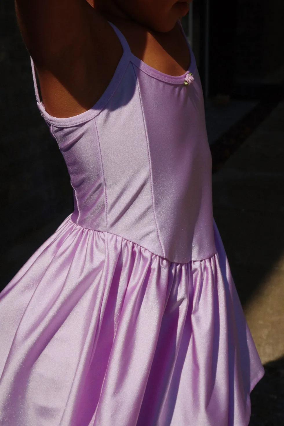 mousse kjole - lavender purple