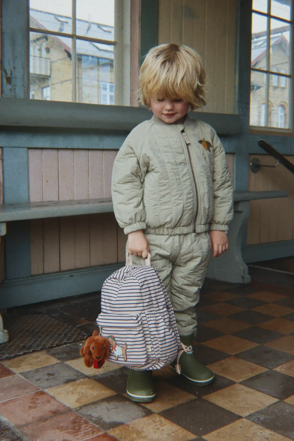 NOHR MINI RYGSÆK - stripe la mer