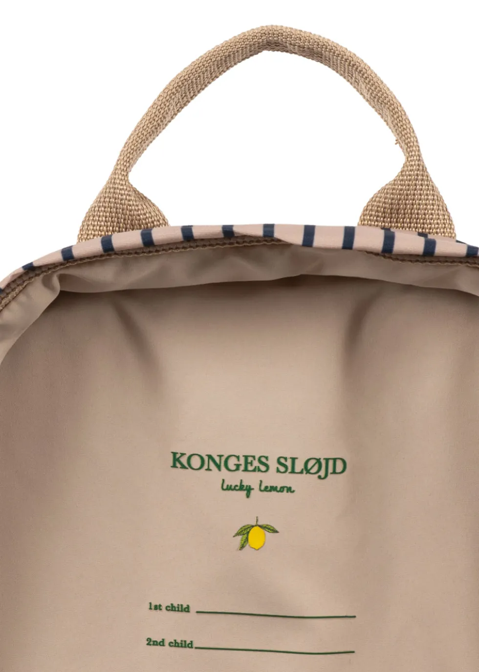 NOHR MINI RYGSÆK - stripe la mer