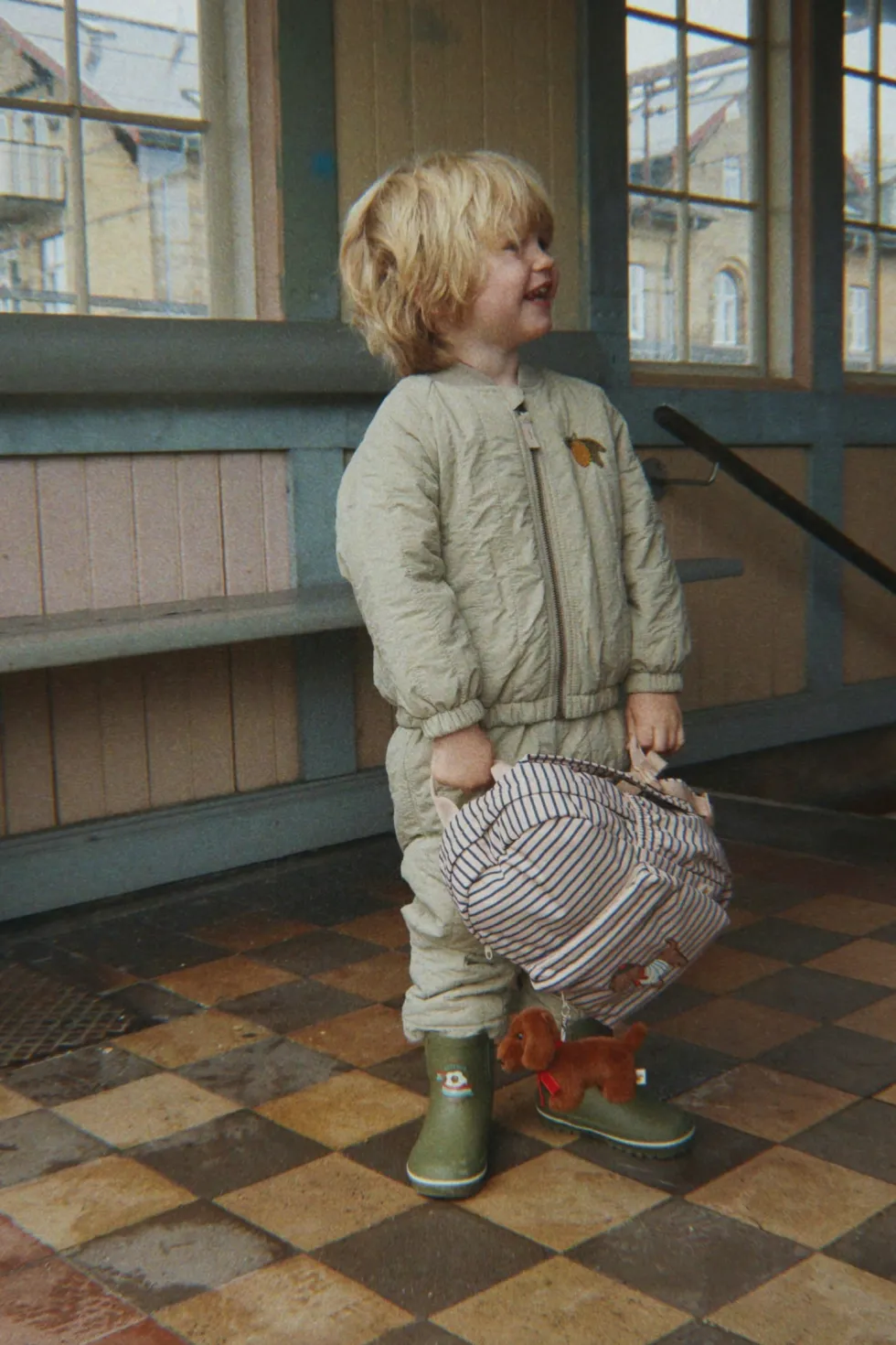 NOHR MINI RYGSÆK - stripe la mer