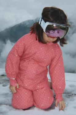 NOHR SNOWSUIT - cherry berry dot