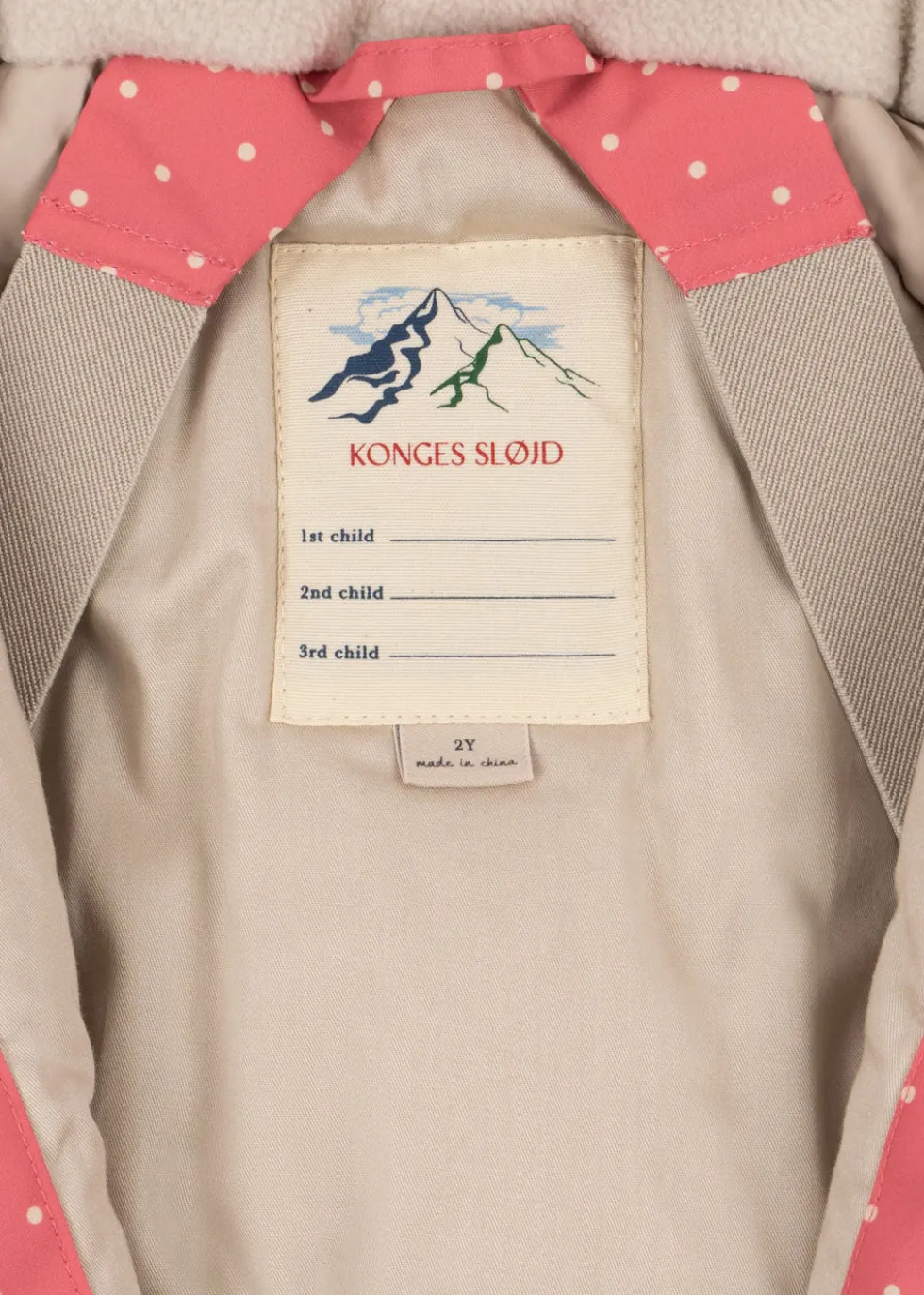 NOHR SNOWSUIT - cherry berry dot