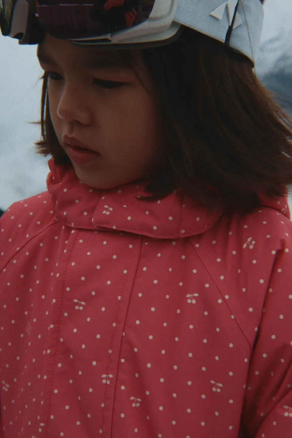 NOHR SNOWSUIT - cherry berry dot