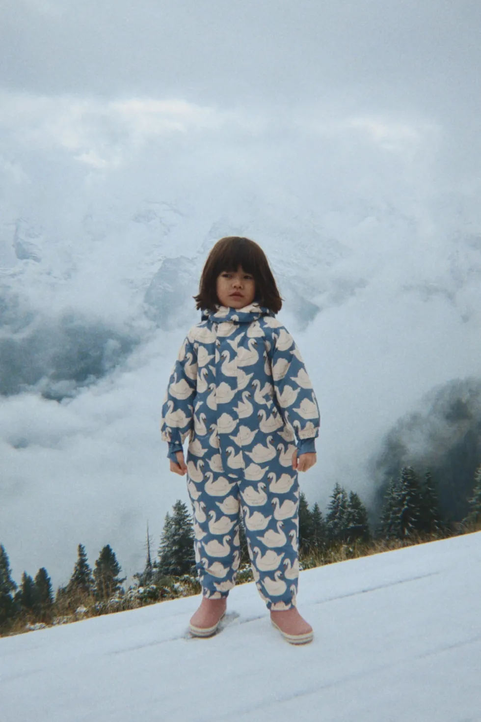 NOHR SNOWSUIT - swan
