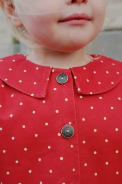 Nola overshirt - strawberry dot