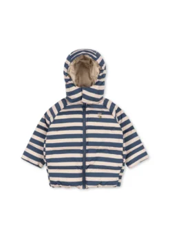 NUKA JACKET - bleu noir stripe