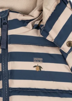 NUKA JACKET - bleu noir stripe