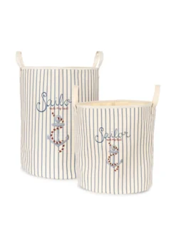 Opbevaringskurve - sailor stripe