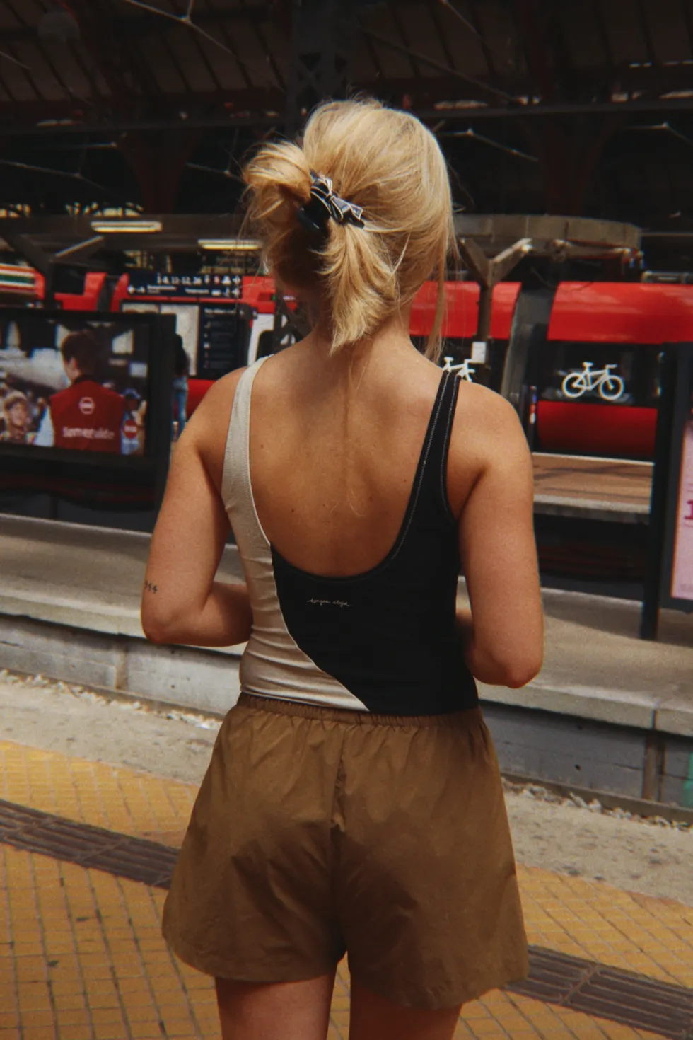 2 PACK ACTY MOMMY SHORTS - pale olive green/ermine