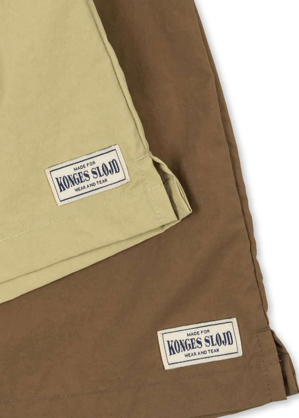 2 PACK ACTY MOMMY SHORTS - pale olive green/ermine