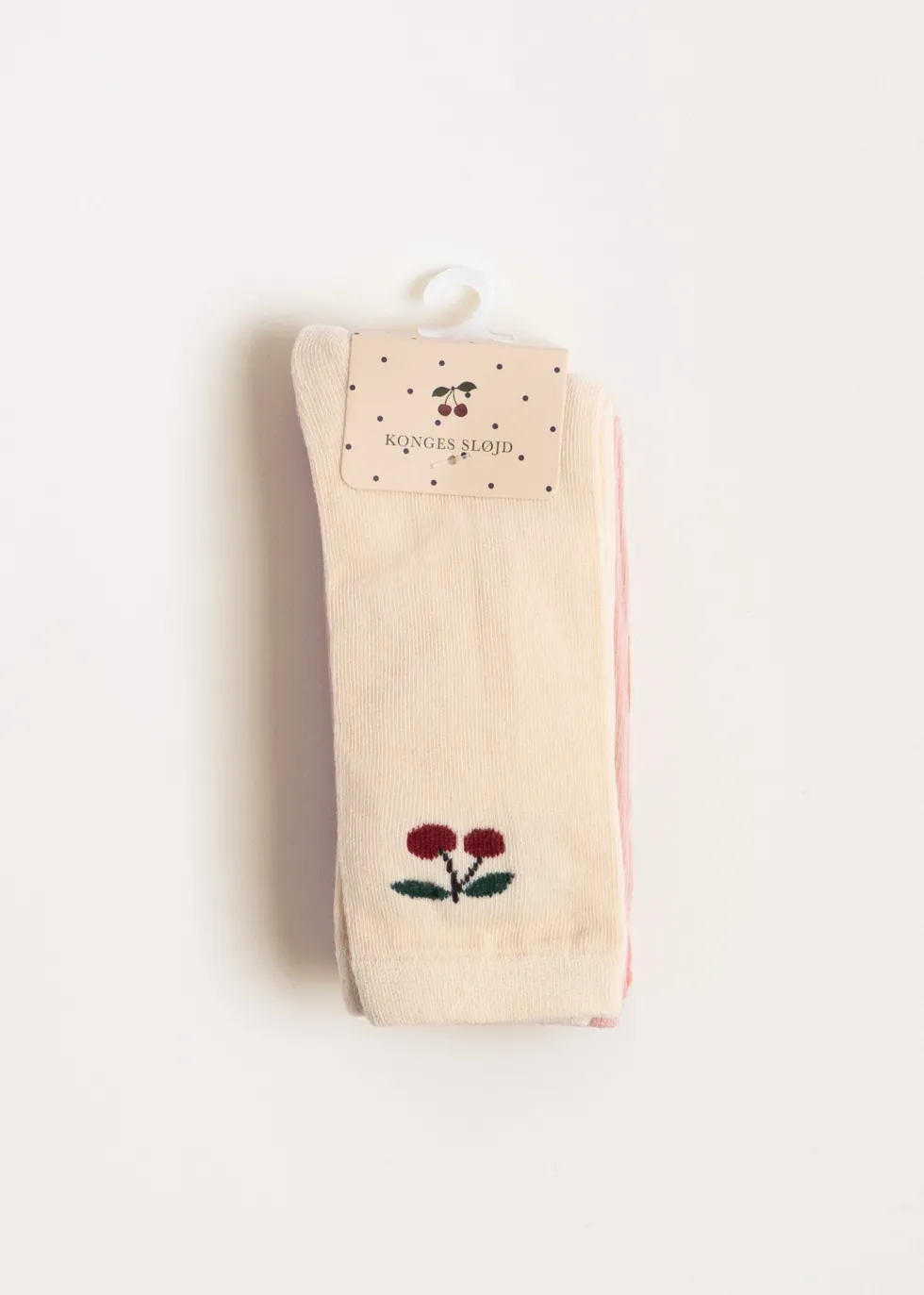 3 PACK JACQUARD SOCKS - cherry mix