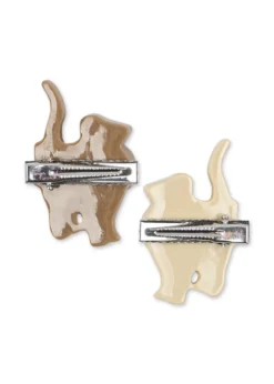 2 PACK KITTEN HAIR CLIP - bow kitty