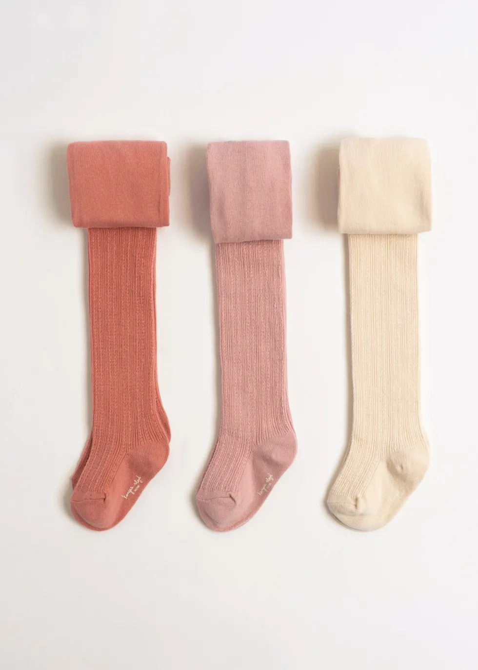 3 PACK POIENTELLE TIGHTS - rose mix