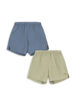 2 PACK POMIO BADESHORTS - tea/flint stone