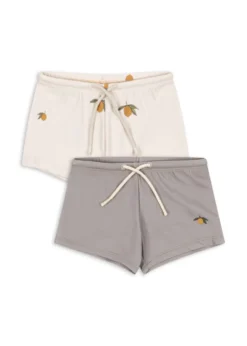 2 Pak Aster Badebukser - mon grand citron/laurel oak