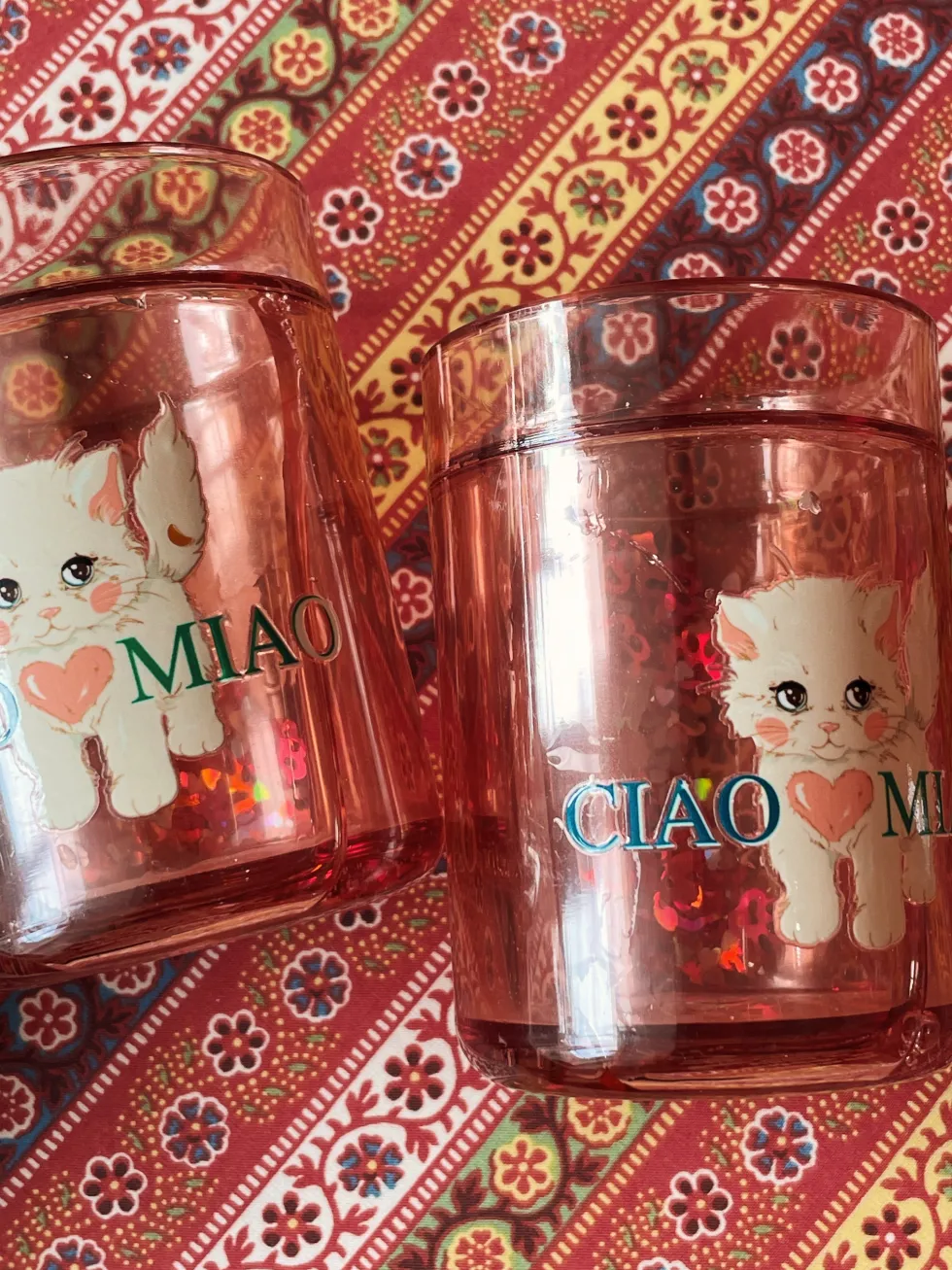 2 Pak Glitterkopper - ciao miao