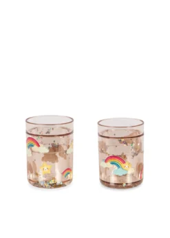 2 Pak Glitterkopper - rainbow