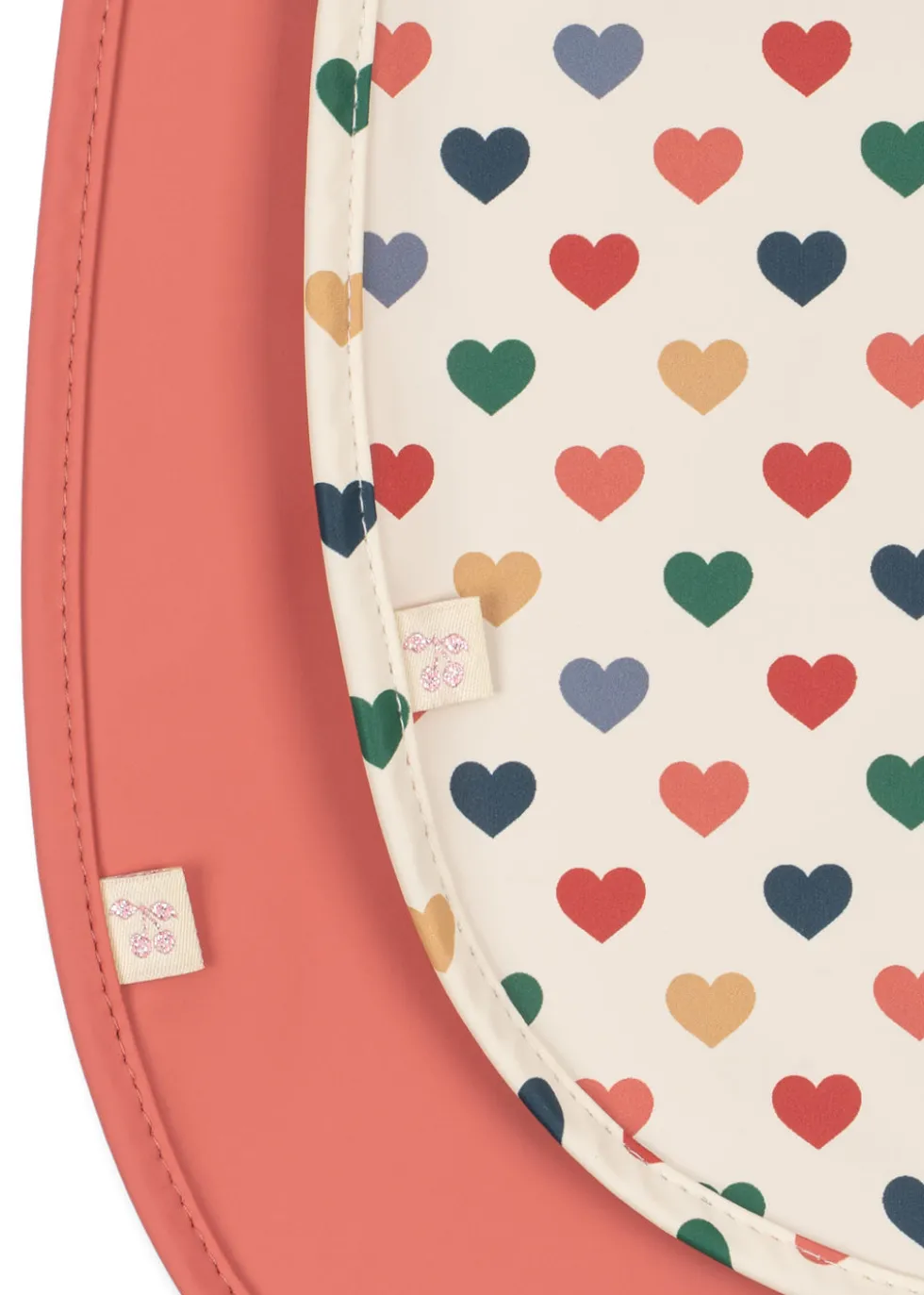 2 PAK HAGESMÆK - coeur colore/faded rose