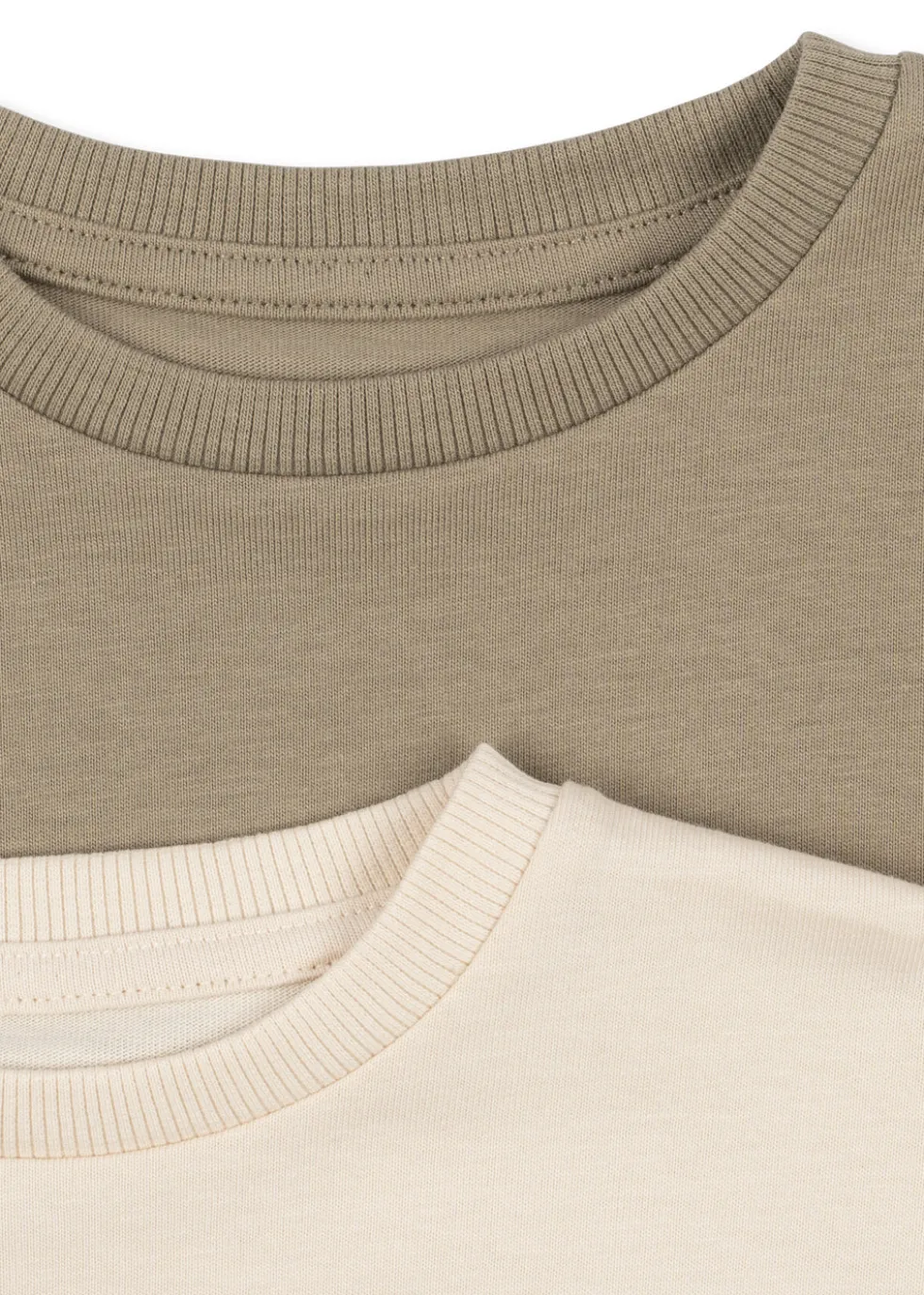 2 PAK LIN LANGÆRMET T SHIRT - laurel oak