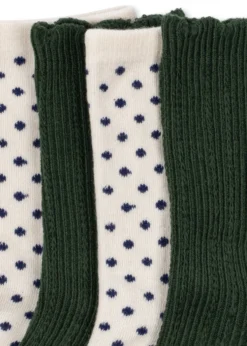 2 Pak Sokker - kombu green dot