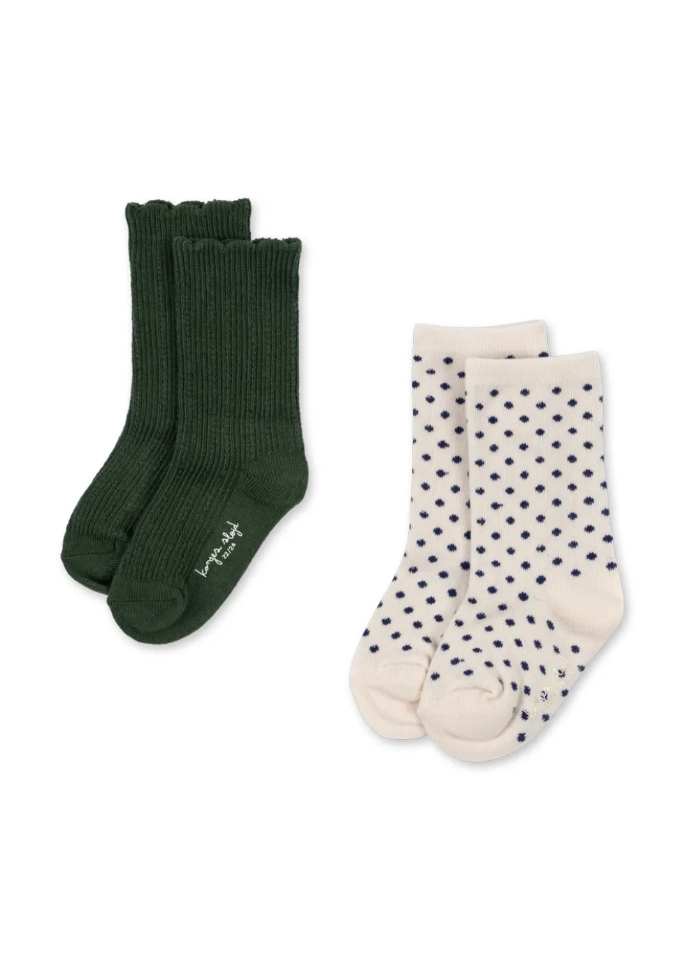 2 Pak Sokker - kombu green dot